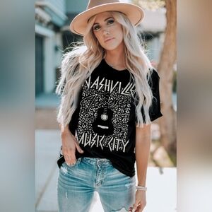 Nashville Music City‎ Graphic Tshirt